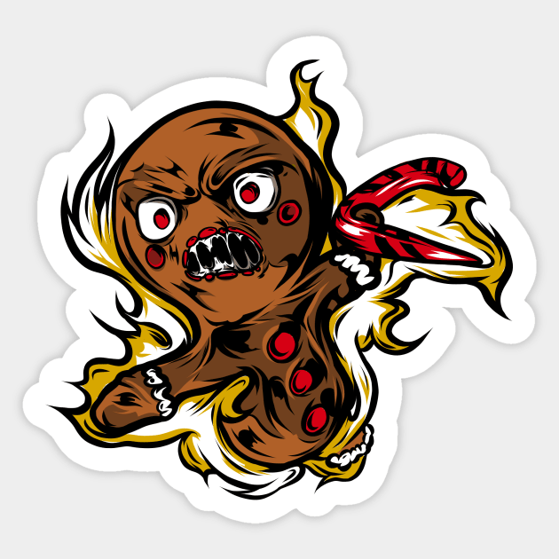 Killer Cookie Sticker by PaybackPenguin